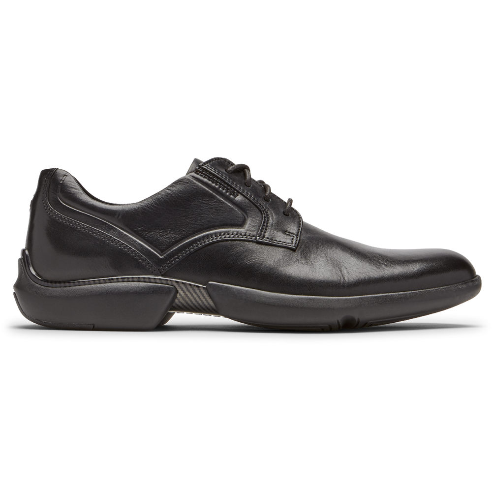 Rockport Mens Total Motion Advance Plain Toe - Oxfords Black - UDW510923